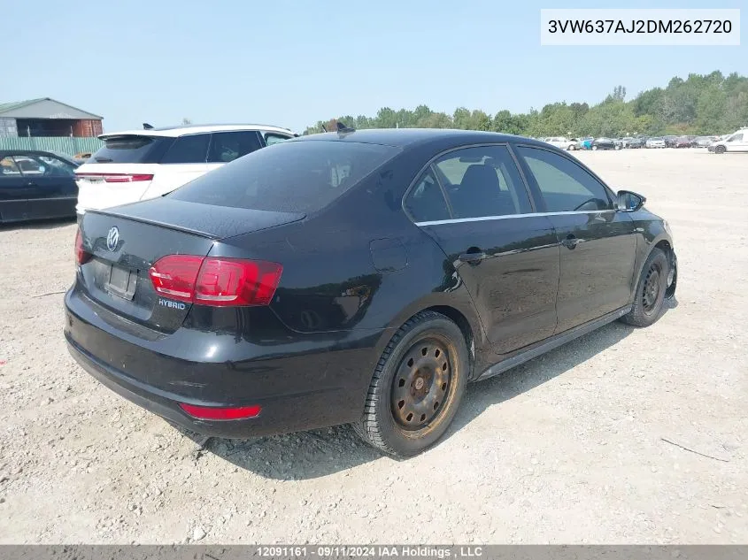 3VW637AJ2DM262720 2013 Volkswagen Jetta Sedan