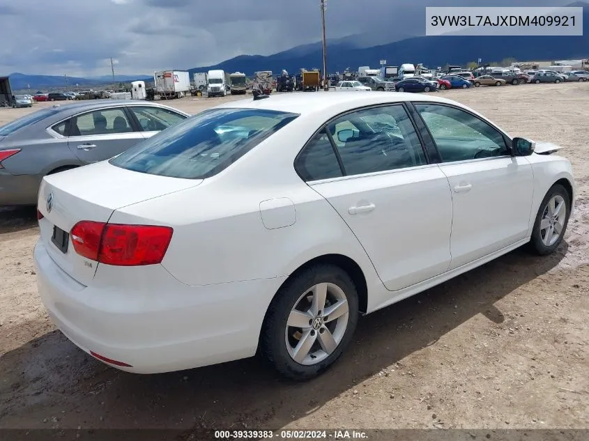 3VW3L7AJXDM409921 2013 Volkswagen Jetta 2.0L Tdi