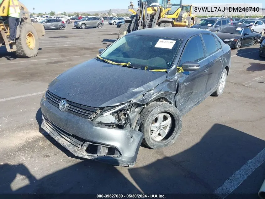 3VWLL7AJ1DM246740 2013 Volkswagen Jetta 2.0L Tdi