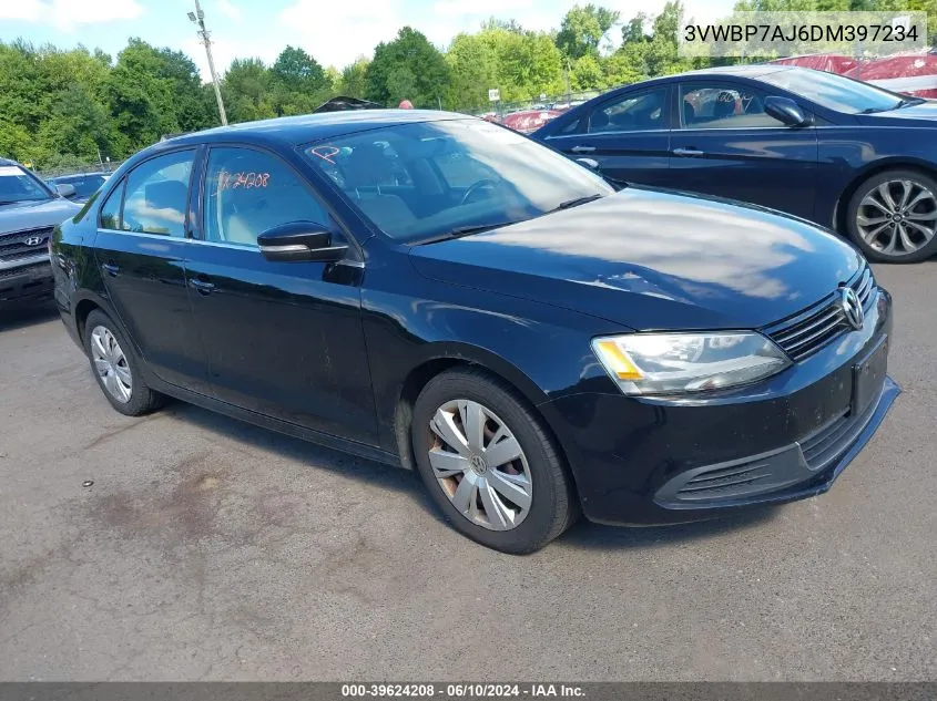 3VWBP7AJ6DM397234 2013 Volkswagen Jetta 2.5L Se