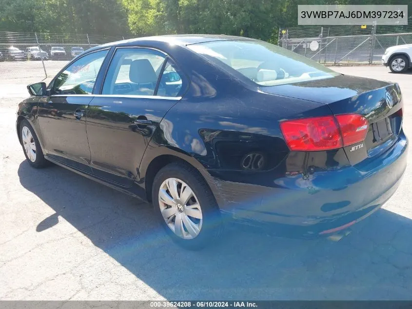 3VWBP7AJ6DM397234 2013 Volkswagen Jetta 2.5L Se