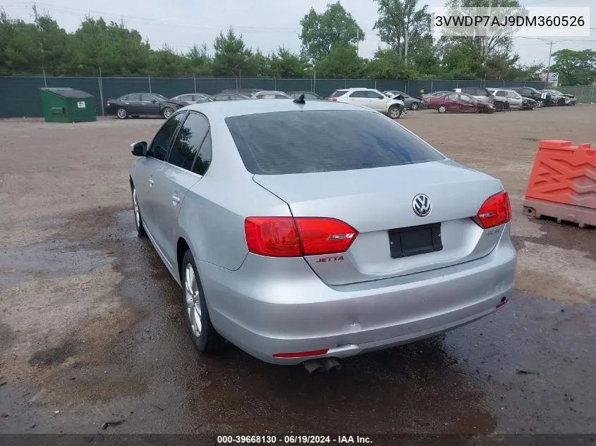 3VWDP7AJ9DM360526 2013 Volkswagen Jetta 2.5L Se