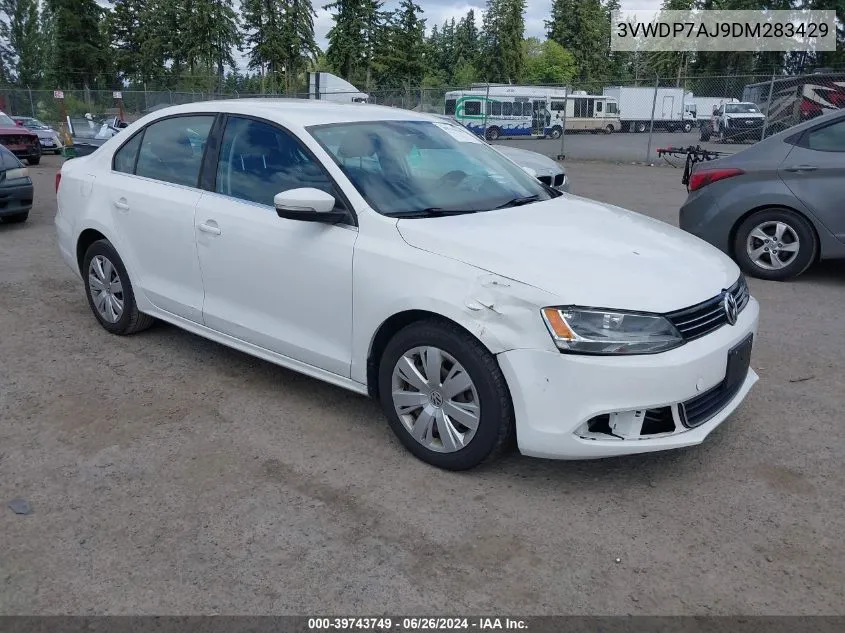 3VWDP7AJ9DM283429 2013 Volkswagen Jetta 2.5L Se