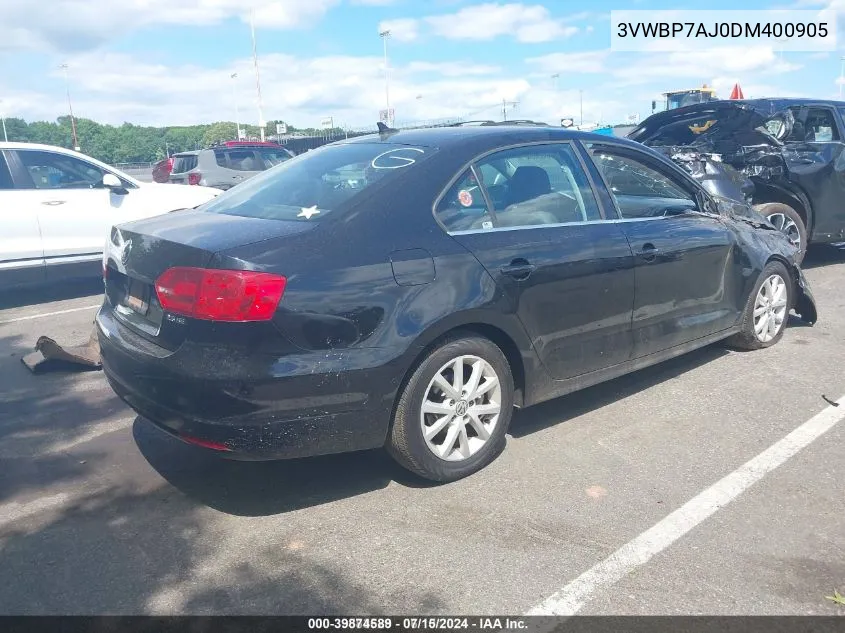 3VWBP7AJ0DM400905 2013 Volkswagen Jetta 2.5L Se