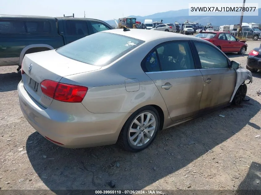 3VWDX7AJ1DM278077 2013 Volkswagen Jetta 2.5L Se