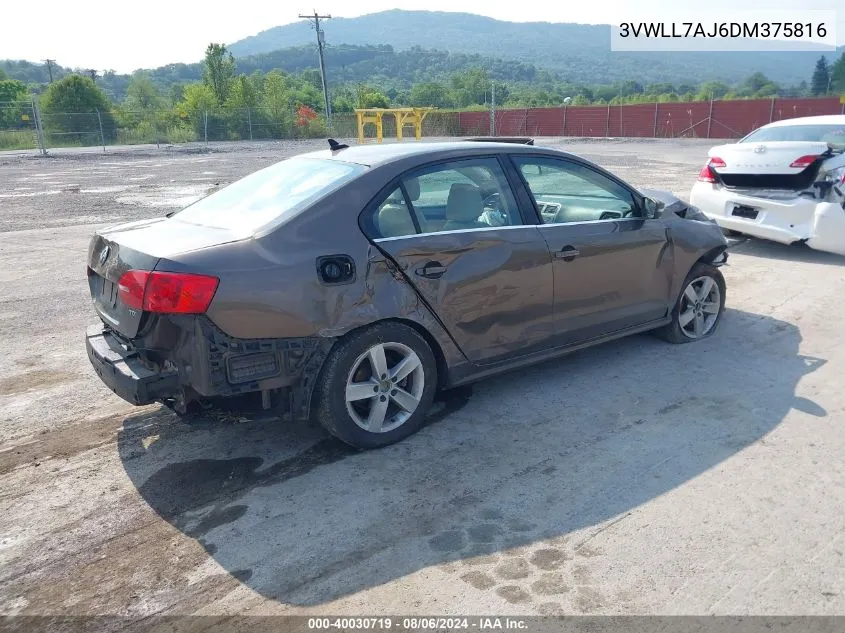 3VWLL7AJ6DM375816 2013 Volkswagen Jetta 2.0L Tdi