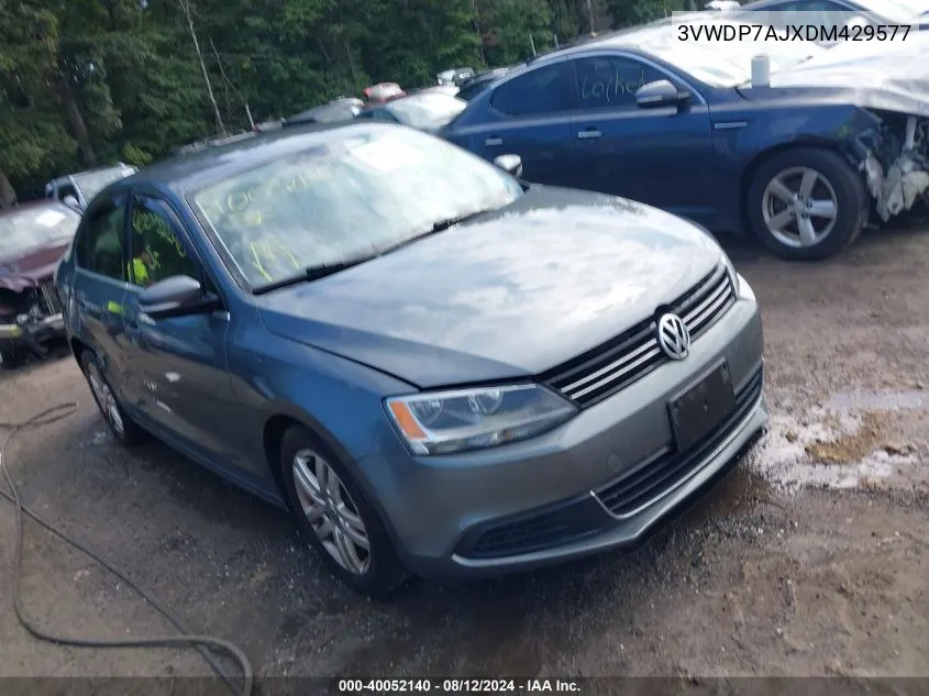 3VWDP7AJXDM429577 2013 Volkswagen Jetta 2.5L Se