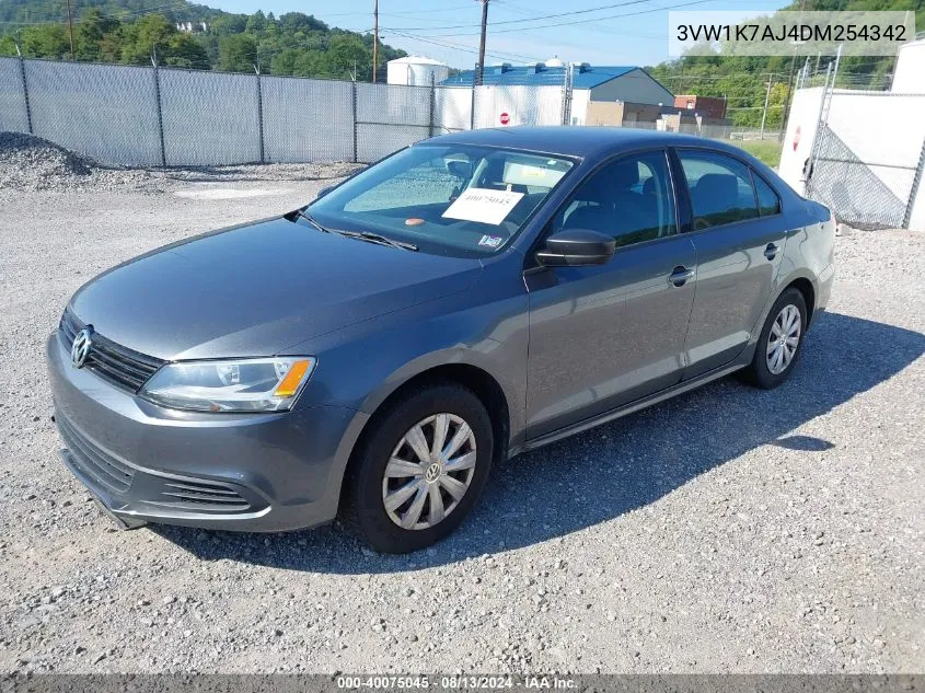 3VW1K7AJ4DM254342 2013 Volkswagen Jetta 2.0L S