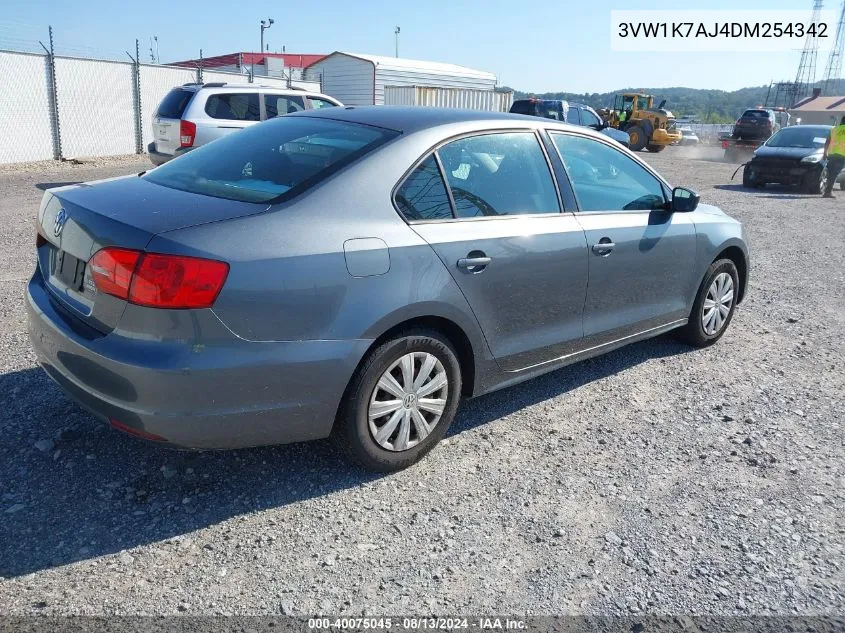 3VW1K7AJ4DM254342 2013 Volkswagen Jetta 2.0L S