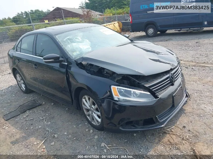 3VWDP7AJ8DM383425 2013 Volkswagen Jetta 2.5L Se