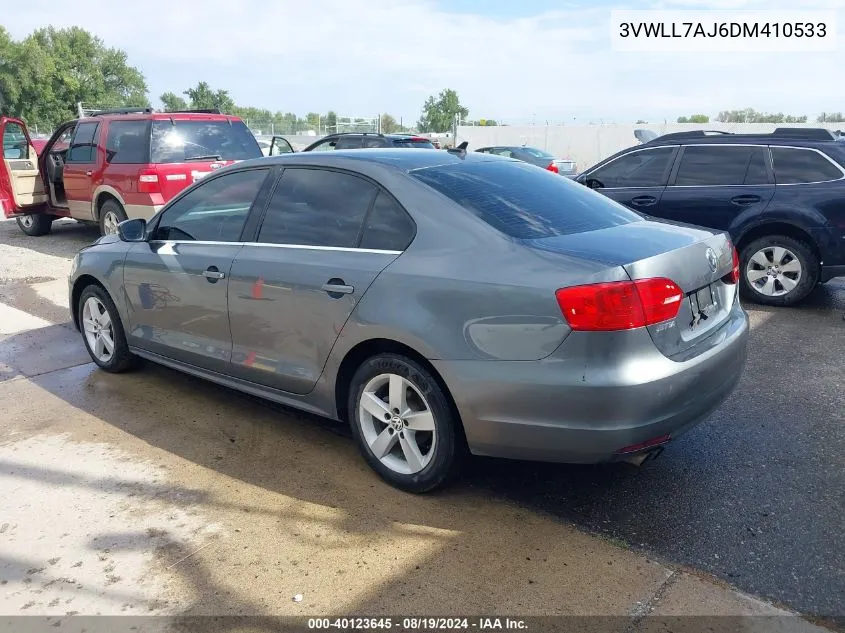 3VWLL7AJ6DM410533 2013 Volkswagen Jetta 2.0L Tdi