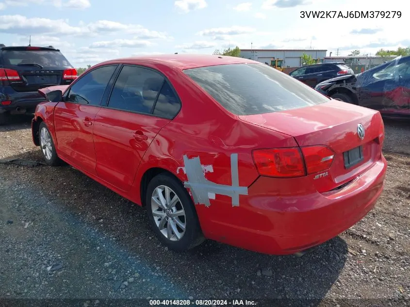 3VW2K7AJ6DM379279 2013 Volkswagen Jetta 2.0L S