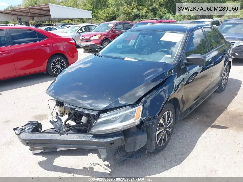 2013 Volkswagen Jetta 2.0L S VIN: 3VW2K7AJ6DM289050 Lot: 40208539