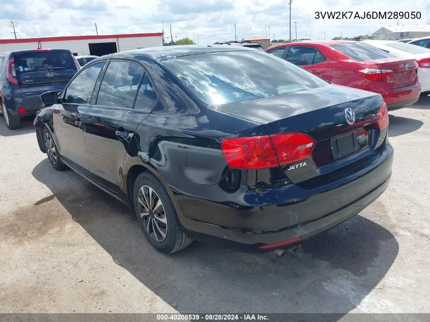 2013 Volkswagen Jetta 2.0L S VIN: 3VW2K7AJ6DM289050 Lot: 40208539