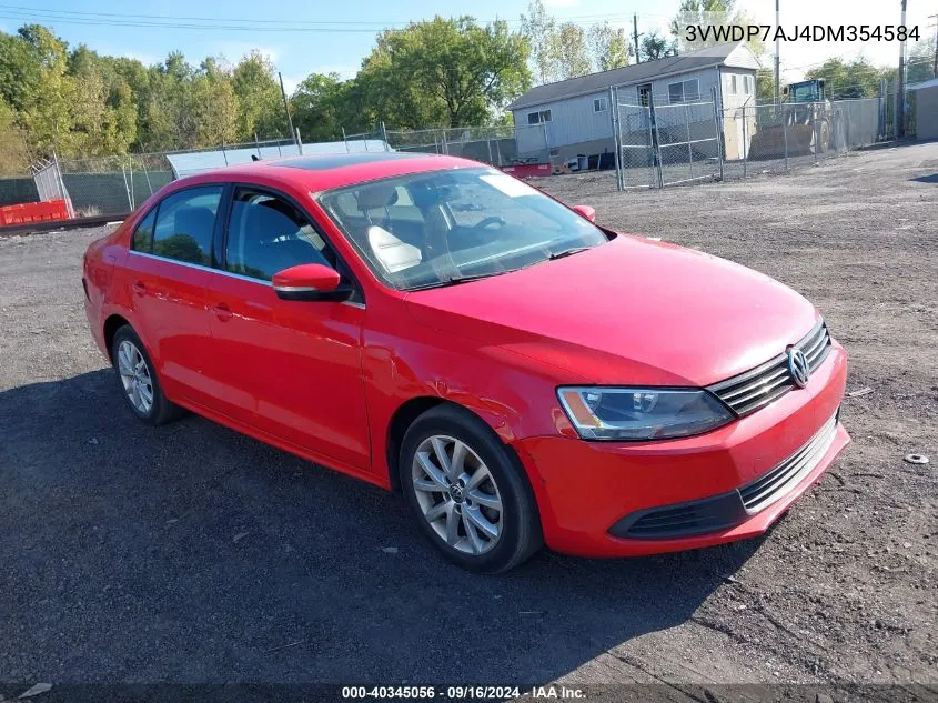 3VWDP7AJ4DM354584 2013 Volkswagen Jetta 2.5L Se