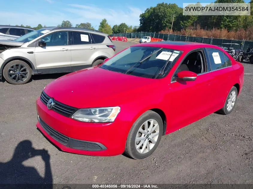 3VWDP7AJ4DM354584 2013 Volkswagen Jetta 2.5L Se