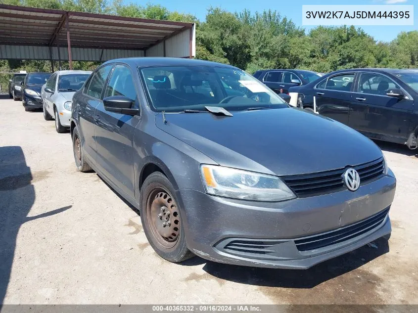 3VW2K7AJ5DM444395 2013 Volkswagen Jetta 2.0L S