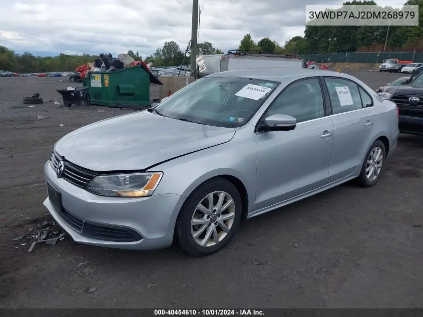 2013 Volkswagen Jetta 2.5L Se VIN: 3VWDP7AJ2DM268979 Lot: 40454610