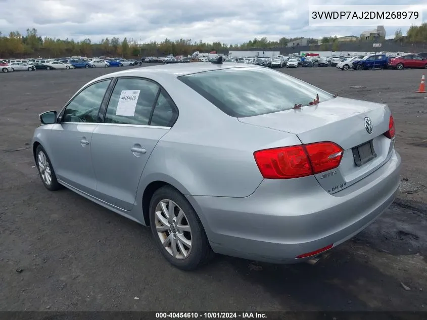 2013 Volkswagen Jetta 2.5L Se VIN: 3VWDP7AJ2DM268979 Lot: 40454610