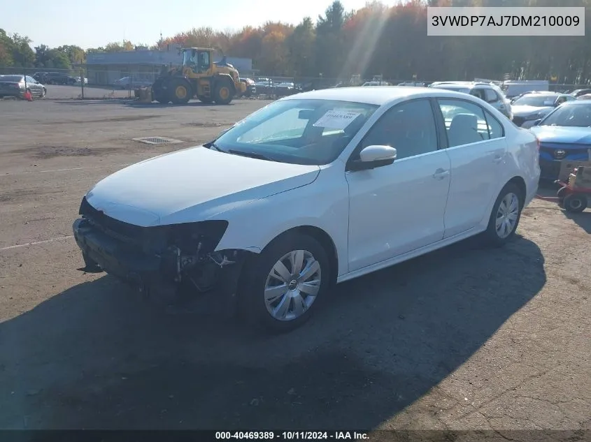 2013 Volkswagen Jetta 2.5L Se VIN: 3VWDP7AJ7DM210009 Lot: 40469389