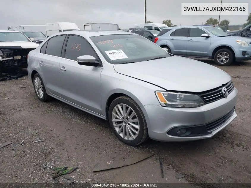 3VWLL7AJXDM422166 2013 Volkswagen Jetta 2.0L Tdi