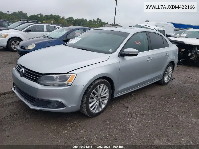 3VWLL7AJXDM422166 2013 Volkswagen Jetta 2.0L Tdi