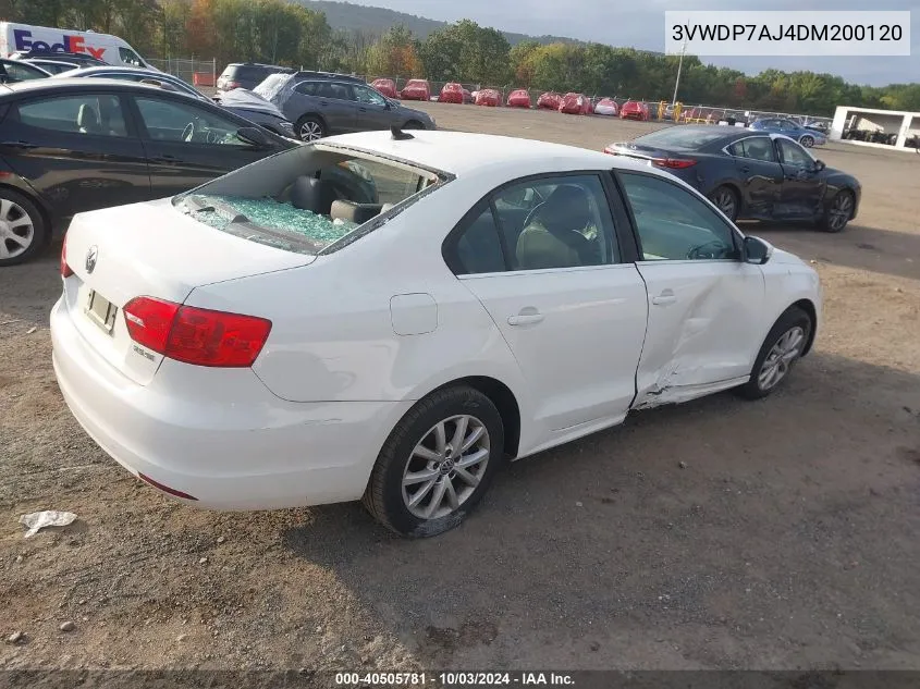 3VWDP7AJ4DM200120 2013 Volkswagen Jetta 2.5L Se