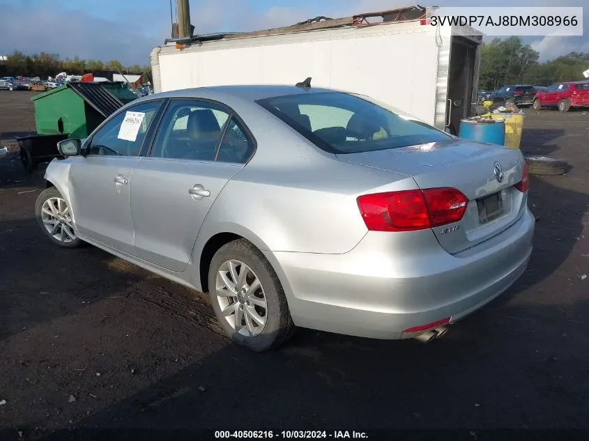 3VWDP7AJ8DM308966 2013 Volkswagen Jetta 2.5L Se