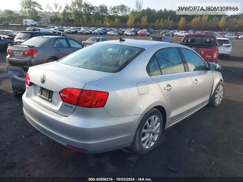 3VWDP7AJ8DM308966 2013 Volkswagen Jetta 2.5L Se