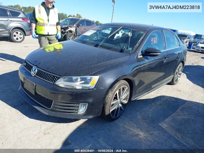 2013 Volkswagen Jetta Gli Autobahn VIN: 3VW4A7AJ4DM223818 Lot: 40538451