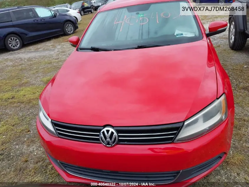 3VWDX7AJ7DM268458 2013 Volkswagen Jetta Se