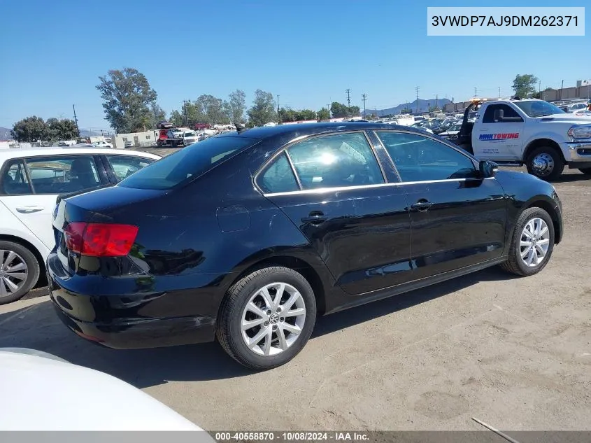 3VWDP7AJ9DM262371 2013 Volkswagen Jetta 2.5L Se