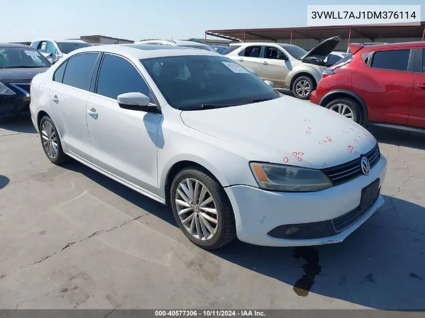 2013 Volkswagen Jetta 2.0L Tdi VIN: 3VWLL7AJ1DM376114 Lot: 40577306