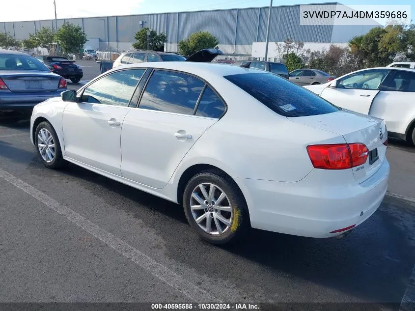 2013 Volkswagen Jetta 2.5L Se VIN: 3VWDP7AJ4DM359686 Lot: 40595585