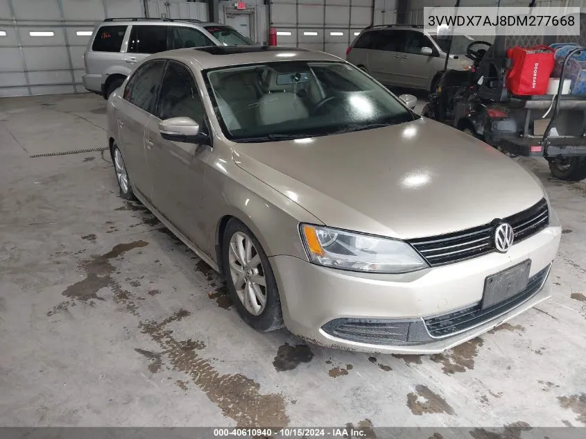 2013 Volkswagen Jetta 2.5L Se VIN: 3VWDX7AJ8DM277668 Lot: 40610940