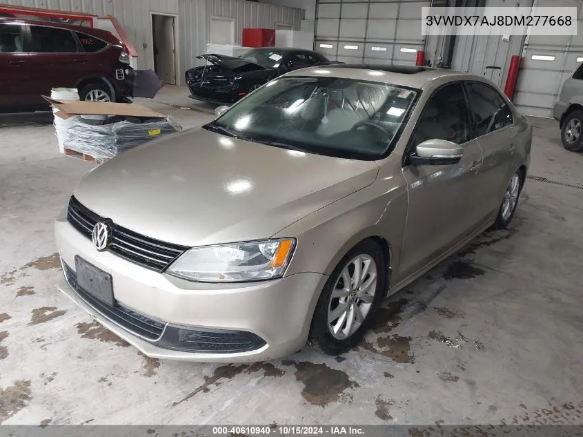 2013 Volkswagen Jetta 2.5L Se VIN: 3VWDX7AJ8DM277668 Lot: 40610940