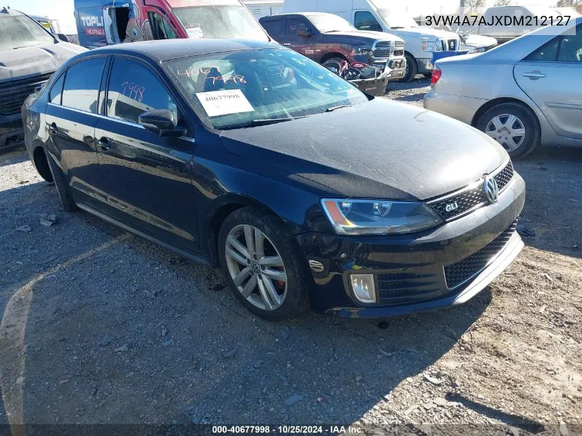 2013 Volkswagen Jetta Gli VIN: 3VW4A7AJXDM212127 Lot: 40677998