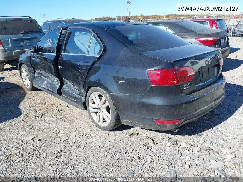 2013 Volkswagen Jetta Gli VIN: 3VW4A7AJXDM212127 Lot: 40677998