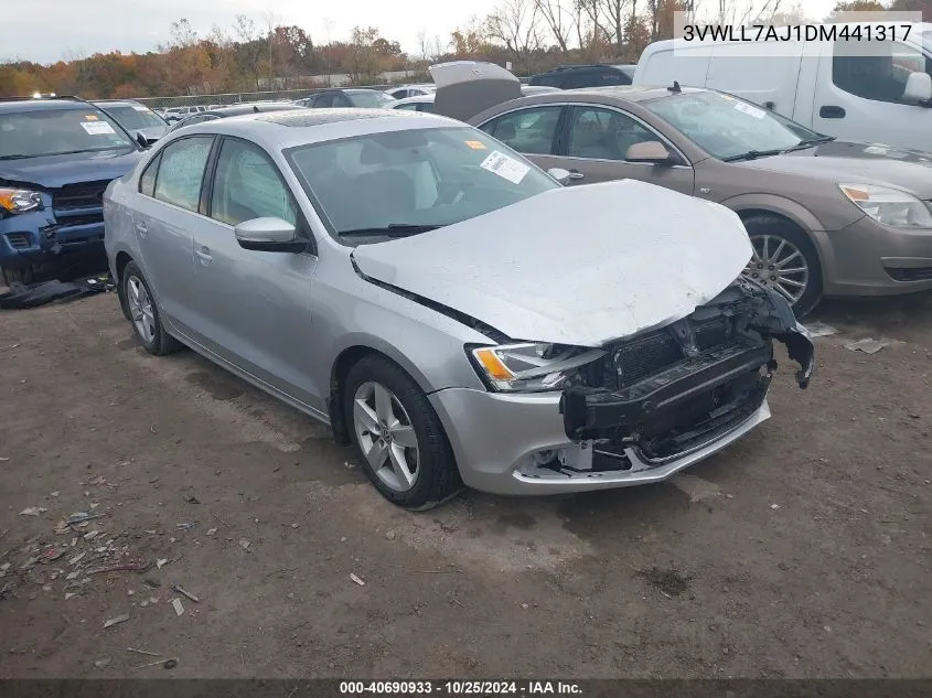 2013 Volkswagen Jetta 2.0L Tdi VIN: 3VWLL7AJ1DM441317 Lot: 40690933