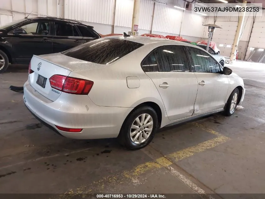 2013 Volkswagen Jetta Hybrid Se VIN: 3VW637AJ9DM238253 Lot: 40716953