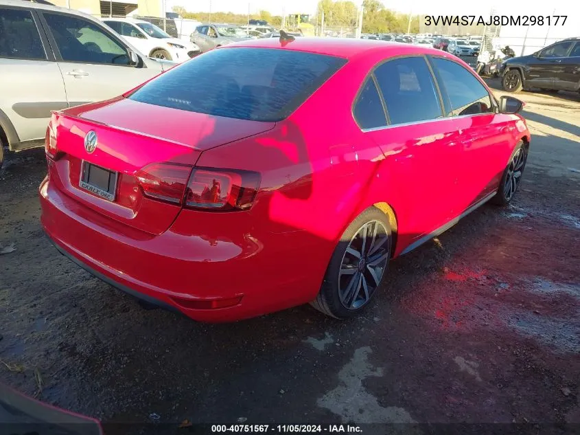 2013 Volkswagen Gli Autobahn VIN: 3VW4S7AJ8DM298177 Lot: 40751567