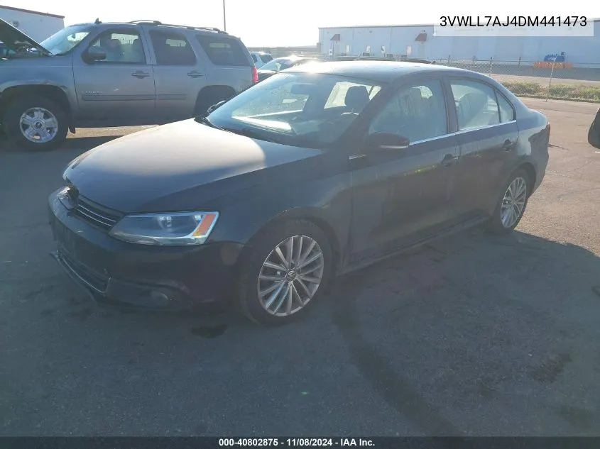 2013 Volkswagen Jetta 2.0L Tdi VIN: 3VWLL7AJ4DM441473 Lot: 40802875