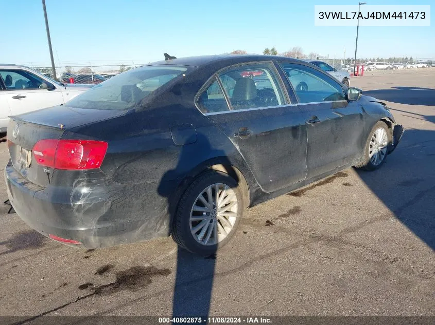 2013 Volkswagen Jetta 2.0L Tdi VIN: 3VWLL7AJ4DM441473 Lot: 40802875