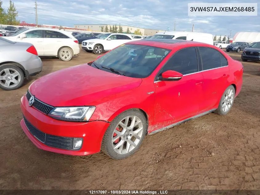 3VW4S7AJXEM268485 2014 Volkswagen Jetta Gli