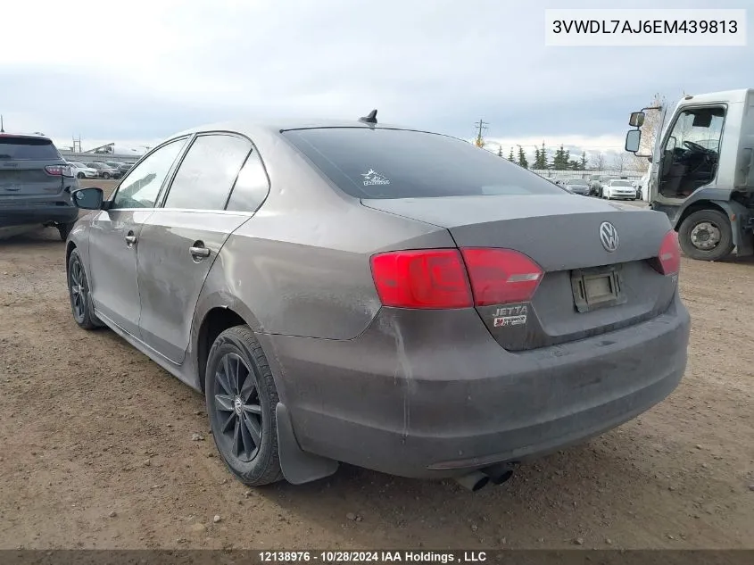 3VWDL7AJ6EM439813 2014 Volkswagen Jetta Sedan