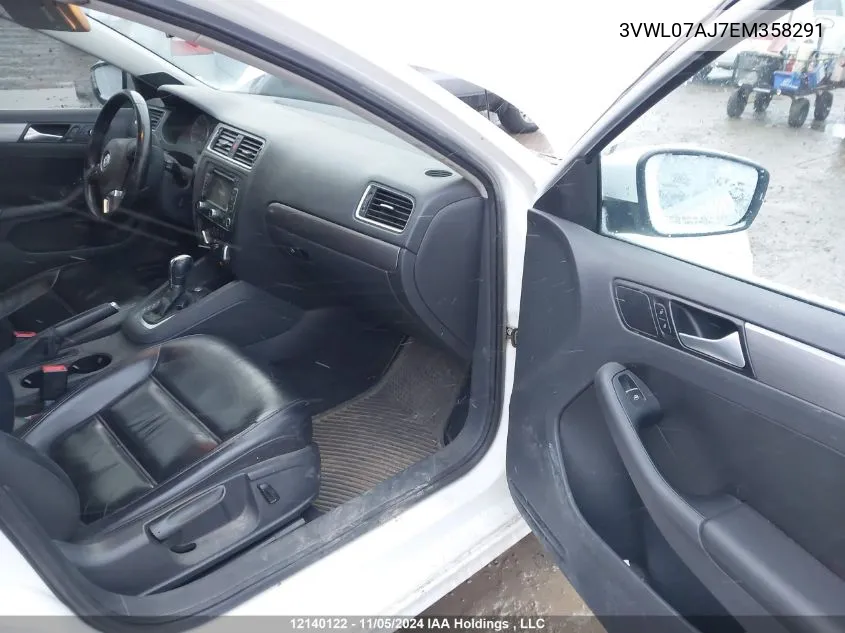 3VWL07AJ7EM358291 2014 Volkswagen Jetta Sedan