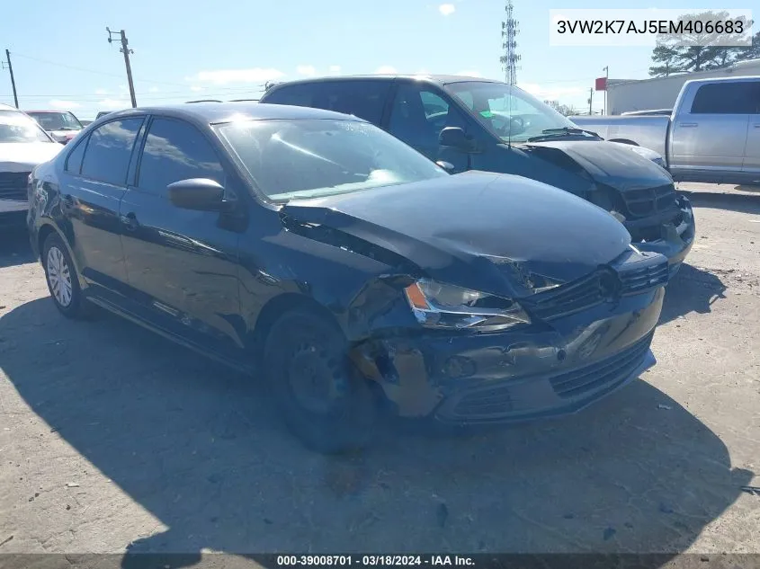 3VW2K7AJ5EM406683 2014 Volkswagen Jetta 2.0L S