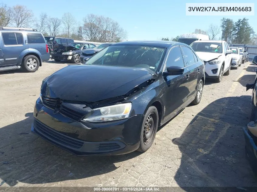 3VW2K7AJ5EM406683 2014 Volkswagen Jetta 2.0L S