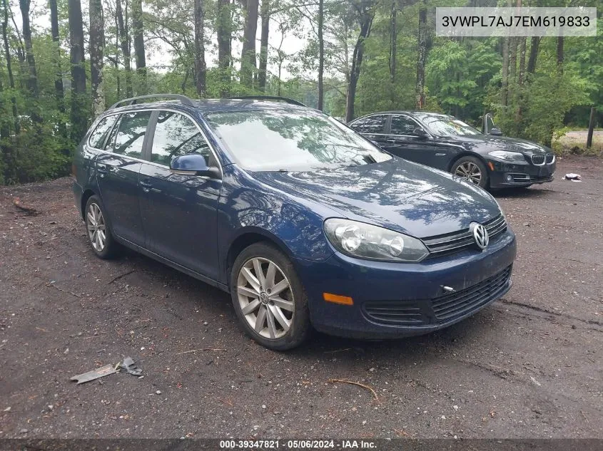 3VWPL7AJ7EM619833 2014 Volkswagen Jetta Sportwagen 2.0L Tdi