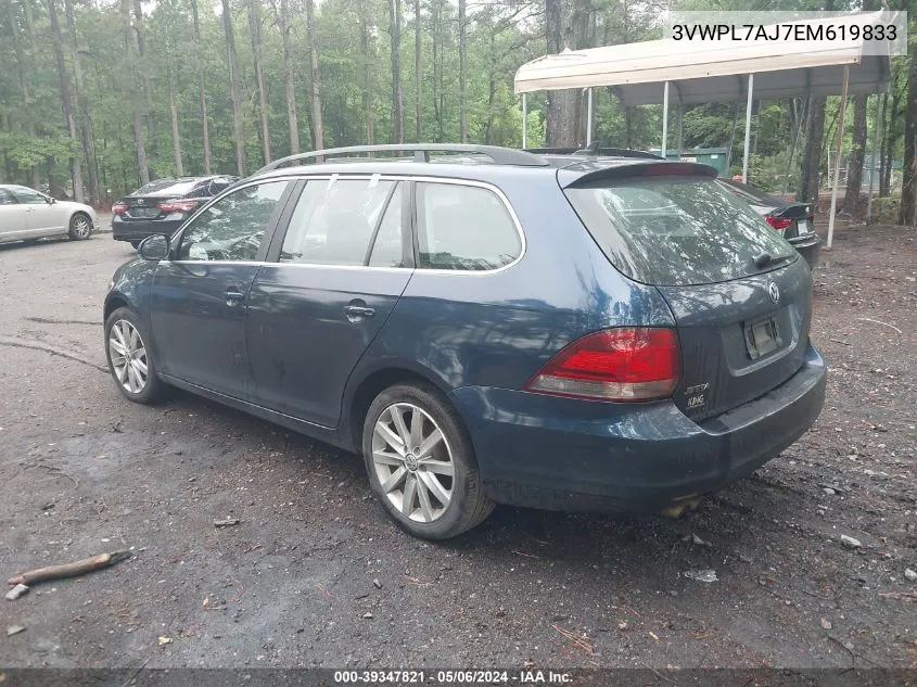 3VWPL7AJ7EM619833 2014 Volkswagen Jetta Sportwagen 2.0L Tdi